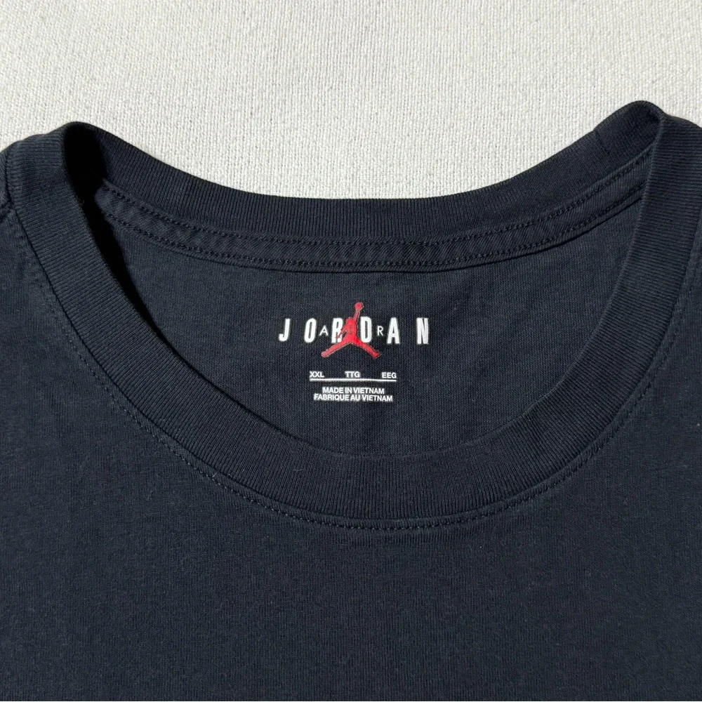 Nike Air Jordan Cincy Mens 2XL T-Shirt Black Short‎ Sleeve DC7485